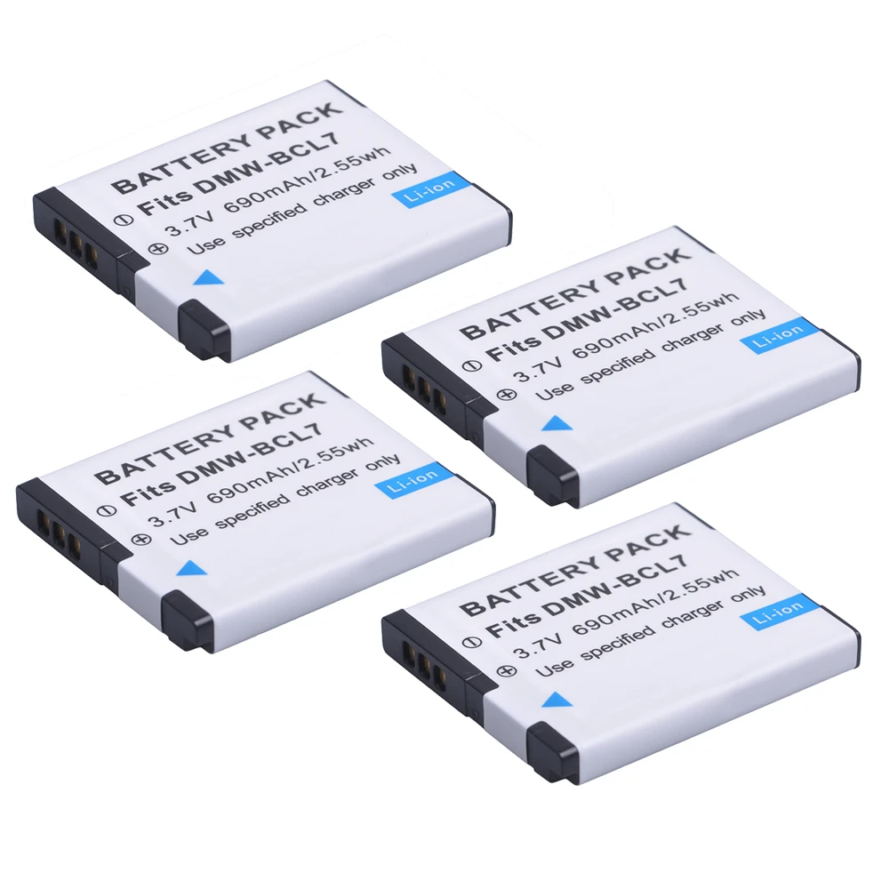 Ongeschikt breedtegraad academisch 690mah Dmw-bcl7 Battery For Panasonic Lumix Dmc-f5 Dmc-fh10 Dmc-fs50 Dmc-sz10  Sz9 Sz8 Sz3 Dmc-xs1 Xs3 Dmw Bcl7 Bcl7e Bcl7pp - Digital Batteries -  AliExpress