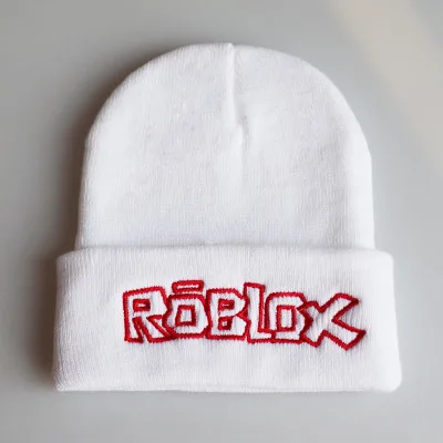 2020 Game Roblox Cosplay Anime Hat Unisex Knitting Dome Letter Roblox Hats Hip Hop Ski Cap Adult Casual Warm Hat Accessories Boys Costume Accessories Aliexpress - three really cool hats free roblox