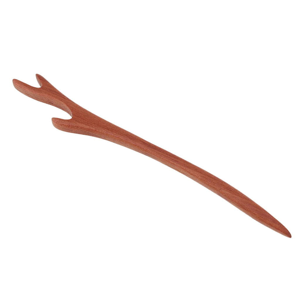 Vintage Bun Hair Stick Natural Wooden Sandalwood Handmade Ethnic Hairpin Pin