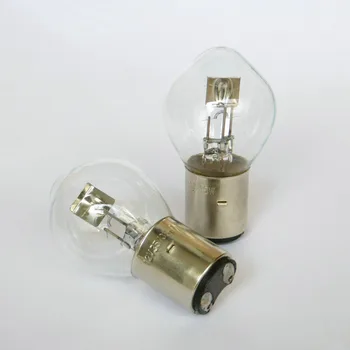 

2Pcs Universal Motorcycle B35 BA20D 12728 12V 10A 35W Headlight Bulb For Moto Scooter ATV High Quality Lamp