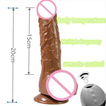 Wireless Lifelike Feeling Real Penis Realistic Dildo Vibrator G-spot Massage Masturbation Sex Toys For Women Adult Sex Toys 3