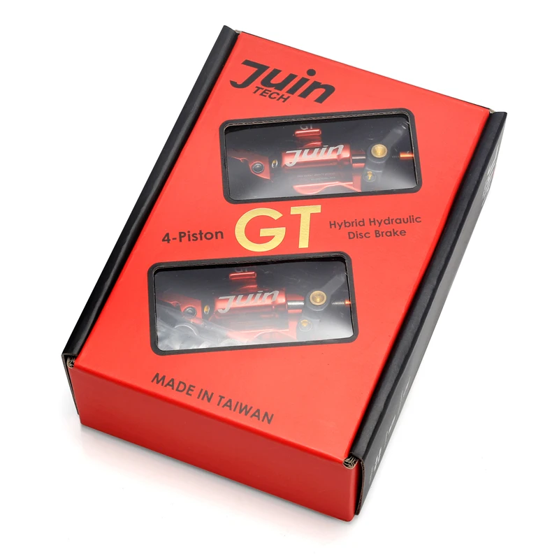 Juin Tech GT-P линия тяга гидравлический дисковый тормозной суппорт дорожный CX гравий 160 мм двойной боковой привод тормоза Велокросс велосипед черный