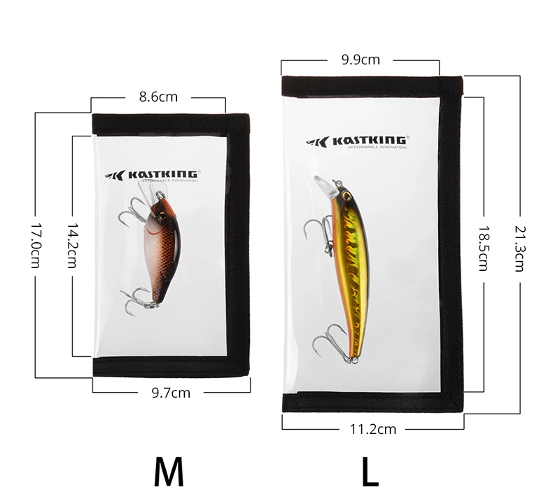 KastKing приманки обертывания сохраняет приманки безопасные Прочные прозрачные ПВХ липучки система включает 4 приманки обертывания для воблеров спиннербейтов ложки