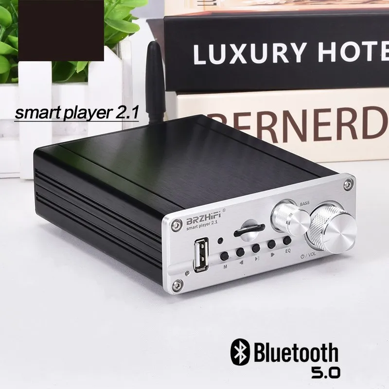 HIFI TPA3116 50 Вт+ 50 Вт+ 100 Вт 2,1 канальный стерео аудио сабвуфер Amplfiier Bluetooth 5,0 басовый усилитель доска Домашний кинотеатр усилитель