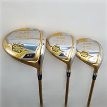 Men's Golf Clubs HONMA Golf Clubs HONMA BERES IS-06 4 Star Golf Woods (3 pcs) Graphite Shaft R/S Flex with Head Cover
