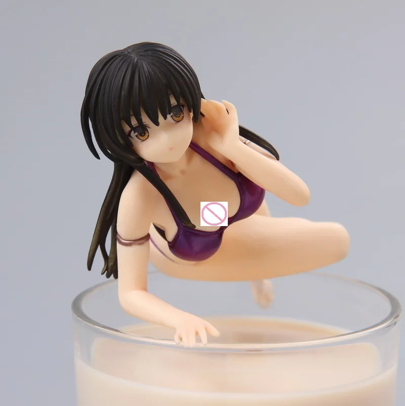 Аниме экшн фигурка TO LOVE Ru Dark koтегава Yui Lala Satalin Лежащая купальная одежда бикини