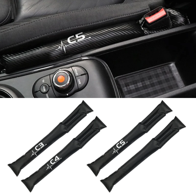 

1pcs Leakproof Protective Seat Gap Car Cover Pad car styling for Citroen C3 C3-XR C4 C5 Accessories Car Styling