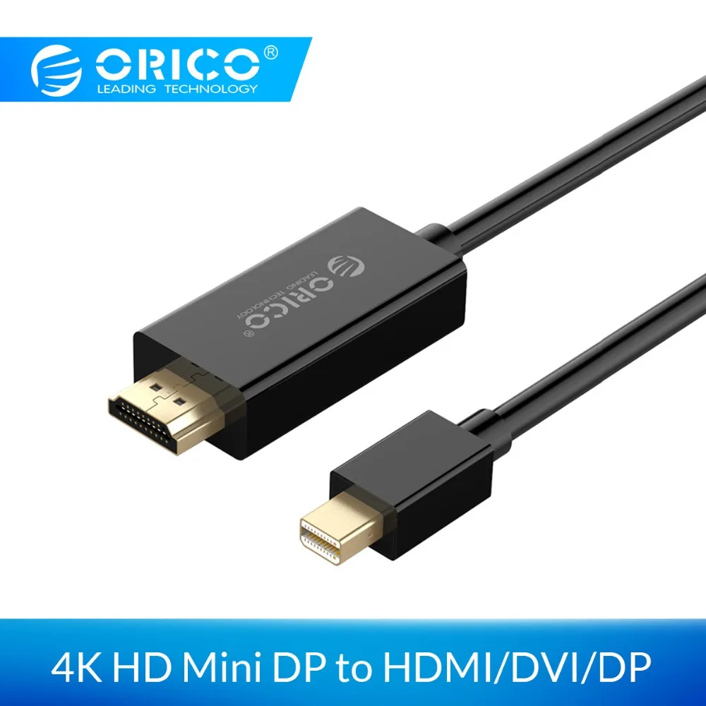  ORICO Mini DP Display Port to HDMI/DP Adapter One-Way HD Cable Male To Male Video Audio Converter C