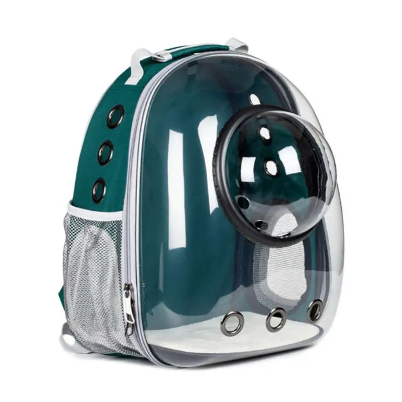 

Pet Carrier Backpack Puppy Astronaut Backpack Space Capsule Breathable Outdoor Travel Carrier Bag