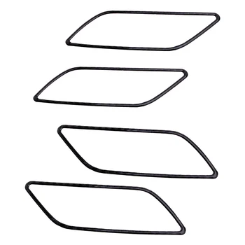 

4Pcs Carbon Fiber Interior Door Handle Frame Cover Trim Sticker Decorative Fit for Audi A3 8V 2014 2016 2017 2018 2019