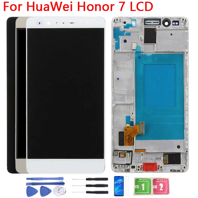 

For HuaWei Honor 7 LCD Touch Screen With Frame 5.2 Inch PLK-TL01 PLK-L01 PLK-UL00 PLK-AL10 LCD Display Digitizer Assembly