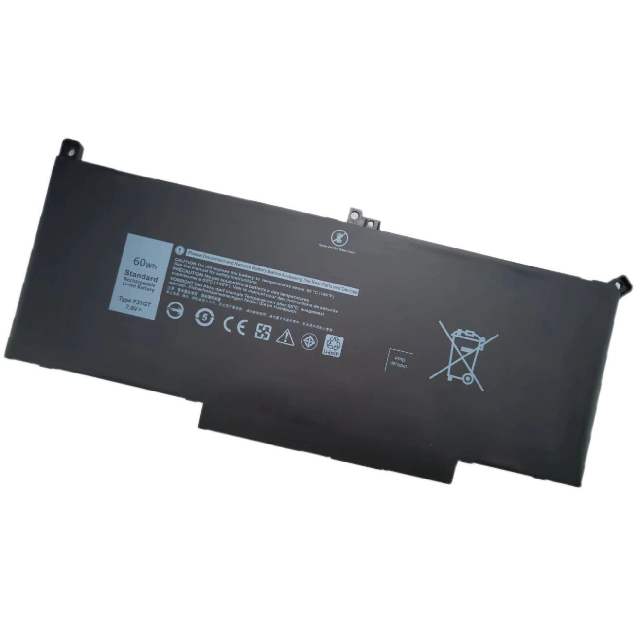 Аккумулятор для ноутбука Dell Latitude 12 7000 7280 7290/13 7380 7390 P29S002/14 7480 7490 P73G002 DM3WC 60 Вт · ч |