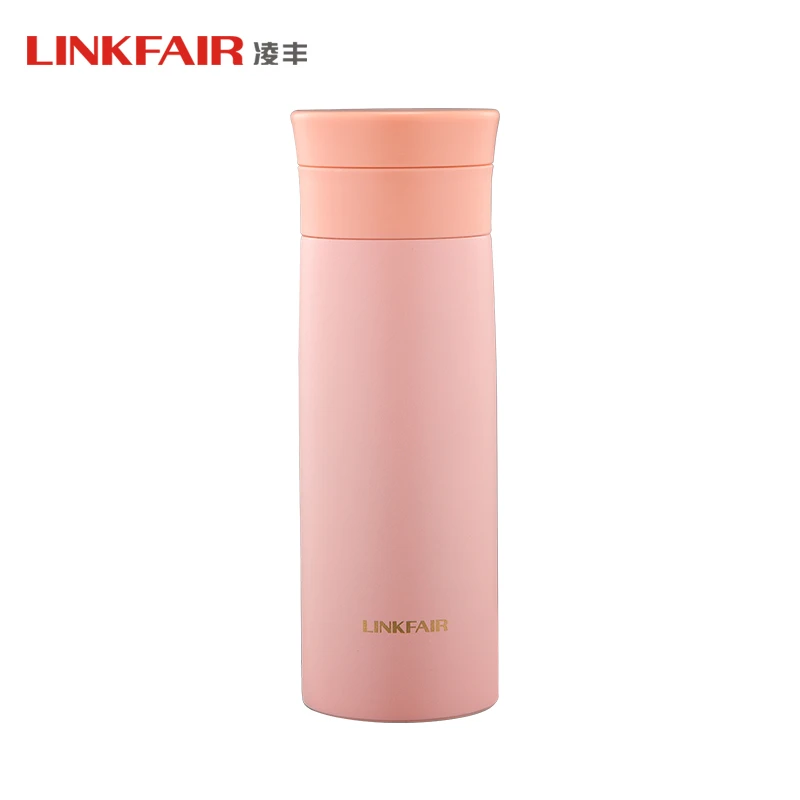 2021 LINKFAIR Новый SUS304 Нержавеющая сталь термос чашка кофейный бутылка для воды с