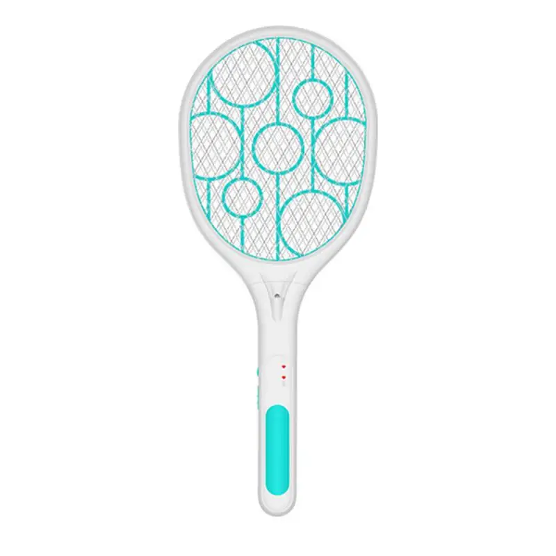 1 Pcs Mosquito Swatter Killer Led Light Tennis Bat Handheld Racket