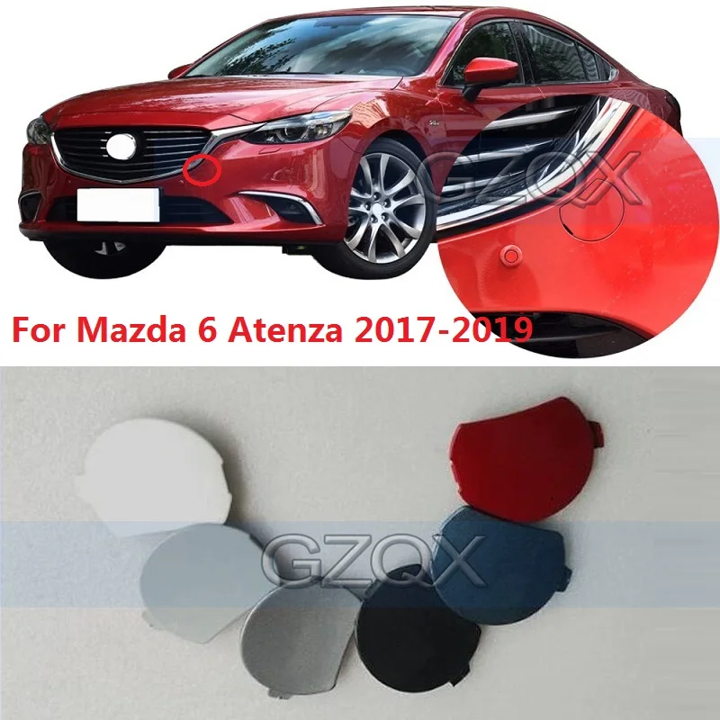 CAPQX для Mazda 6 Atenza 2017 2018 2019 переднего бампера крышка гкузов прицепа буксировочный
