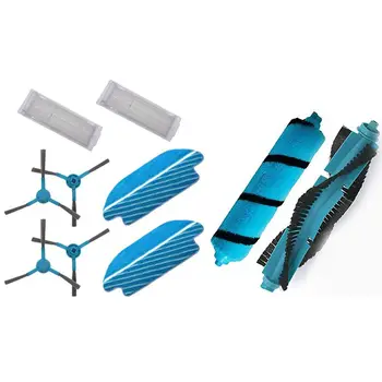 

2 Set Side Brush Mop Filter for Cecotec Conga 3490 Robot Vacuum Cleaner Spare Parts Replacement