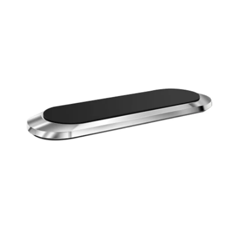 Универсальный магнитный автомобильный держатель для телефона gps Автомобильный держатель приборной панели Магнит подставка для мобильного телефона поддержка для IPhone 10 X мобильного телефона Xiaomi - Цвет: Silver