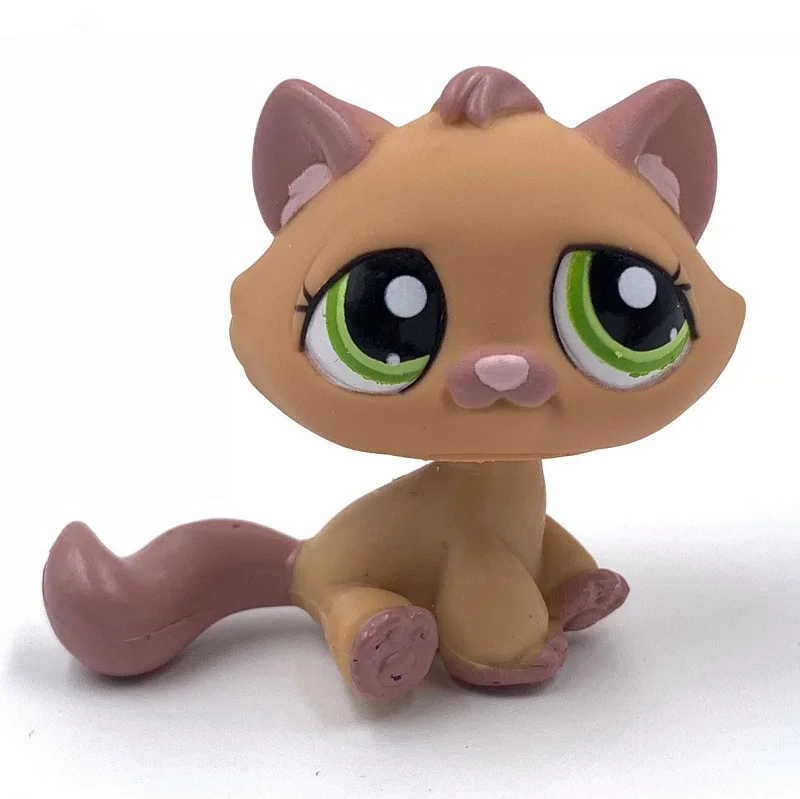 1710 Лпс стоячки кошки собаки игрушки Lps кошка редкий pet shop игрушка стоит короткой шерсти Котенок Собака Такса колли спаниель great dane старая оригинальная Коллекционная фигурка - Цвет: 1710