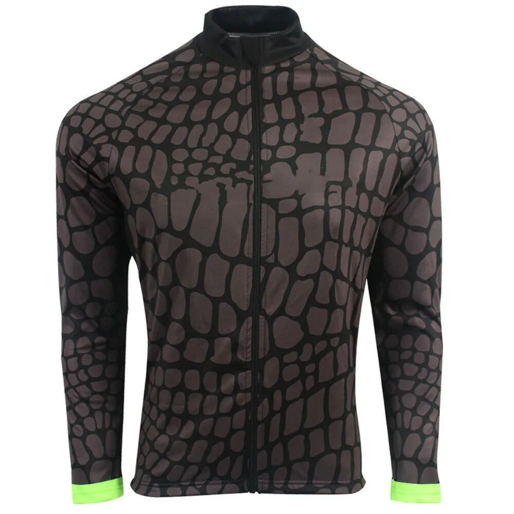 thumbnail image 1 of Traje de triatlón de manga larga, ajustado y transpirable, resistente a los rayos ultravioleta, para ciclismo, chaqueta deportiva para montar a caballo con bolsillo, 1 of 5