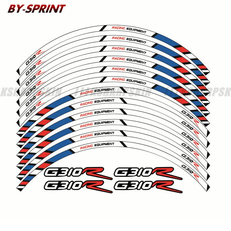 12-X-Thick-Edge-Outer-Rim-Sticker-Stripe-Wheel-Decals-FIT-BMW-G310R-17