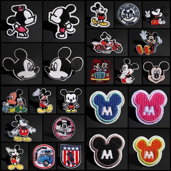 

Mouse Movie Stars Patch patches in cartoon patches for cheap sewing clothes embroidered patches for children clothing appliques
