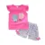 New Baby Girls Clothing Outfits Brand Summer Newborn Infant Sleeveless T-shirt Shorts 2шт/Комплекты Одежды Повседневные Спортивные Спортивные костюмы