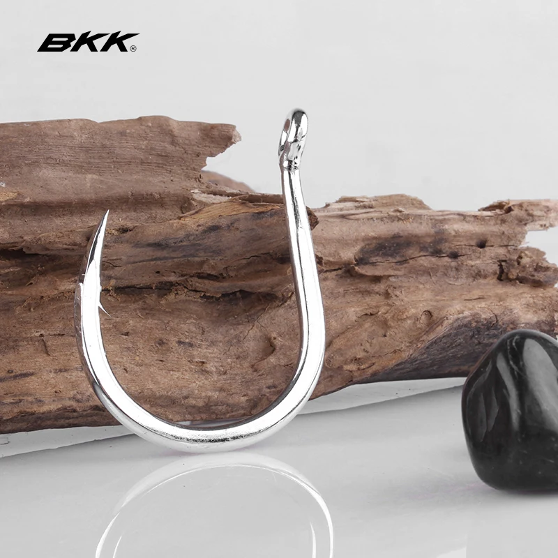 BKK Fishing Hook Saltwater 8090-6X-HG 8 9 10 Barbed Iron Hook Sea