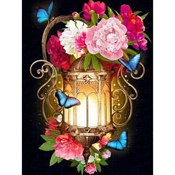 

5D Diy Diamond Painting Flower Full Square Diamond Embroidery Rhinestone Picture Diamond Painting With Diamond