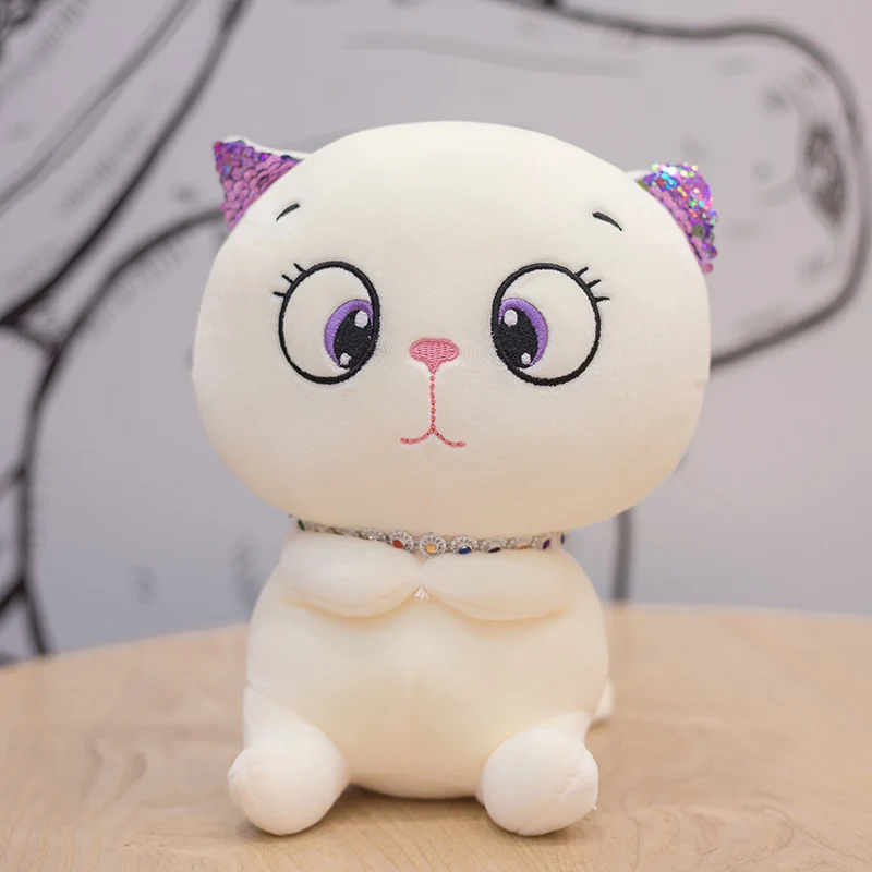 Kawaii милый Кот плюшевые игрушки мягкие милые животные куклы для детей девочек подарок на день рождения милые подарки ко дню Валентина