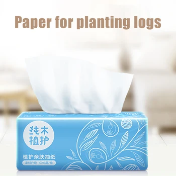 

8 Packs Disposable Facial Tissue Soft 3-Ply Soft Travel Tissues Paper Towels Eco-Friendly for Adult Baby TN99