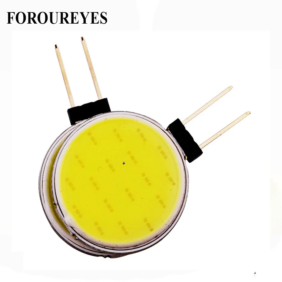 Низкая цена 4 шт. светодиодный светильник DC12V G4 COB 18SMD лампы фар Сверхъяркие