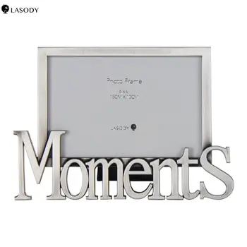 

"Moments" Expressions Sentiment Picture Frame, 4x6 inch, Display on Tabletop, Desk