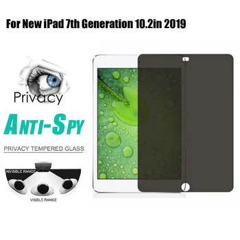 

High Quality 2019 Privacy Anti-Spy HD PET Film Screen Protector For New 10.2 inch iPad 7th Generation Drop shipping