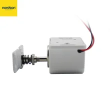 Nordson DC12V маленький электронный дверной засов с ключом замок шкафа удерживающая сила 300lbs/150kg мини мебель замок для ящика замок