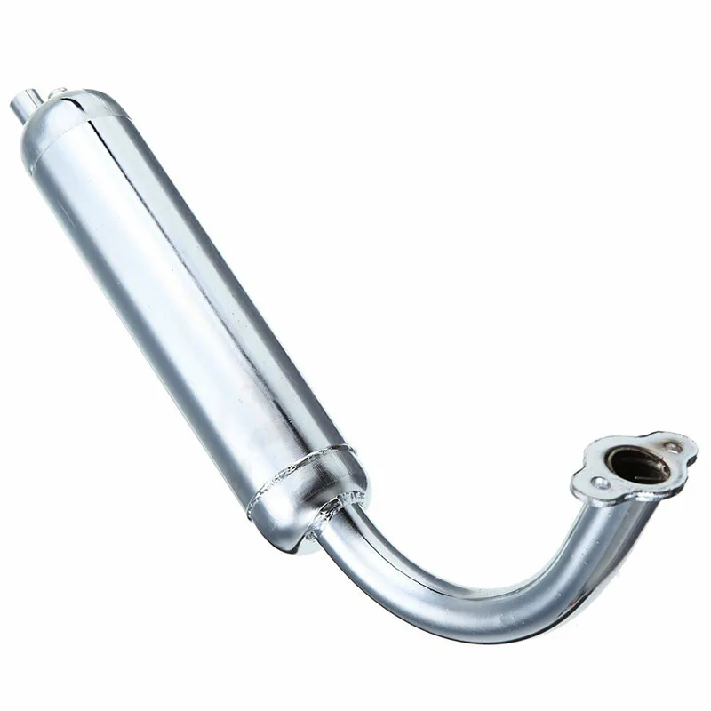 

1 Piece Muffler Pipe Fits For 49cc 50cc 60cc 80cc Engine Electric Bicycle Parts