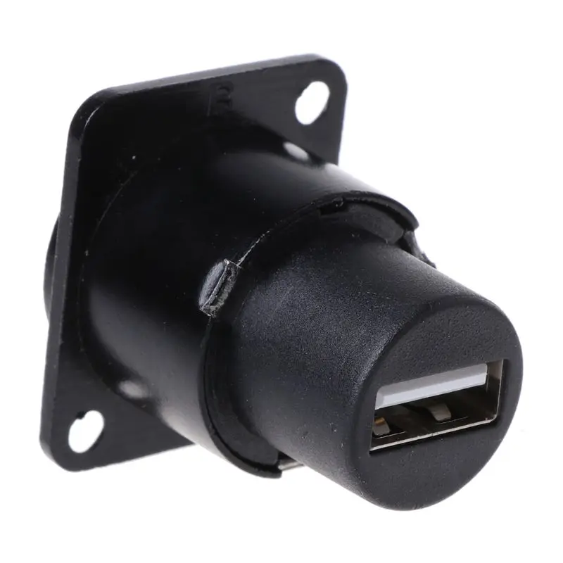 2020 Новый USB 2 0 D Тип гнездовой к женскому модульному разъему для передачи