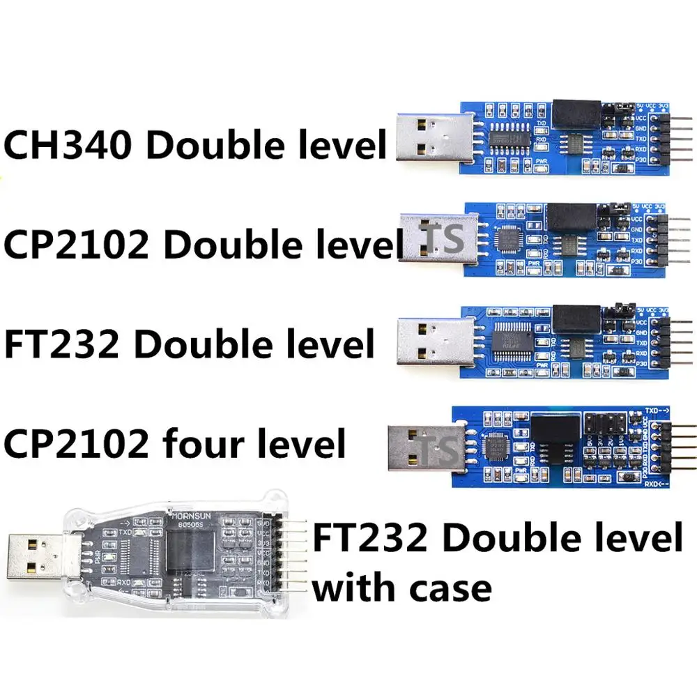 FT232 / CH340 CP2102 USB к TTL последовательному UART модулю FT232RL изоляционный сигнал