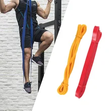 Скакалка для фитнеса SKDK, эластичная лента, 6,4 мм, для кроссфита, спортивного зала, тренировки, силовой тренировки, Резиновая лента для бодибилдинга