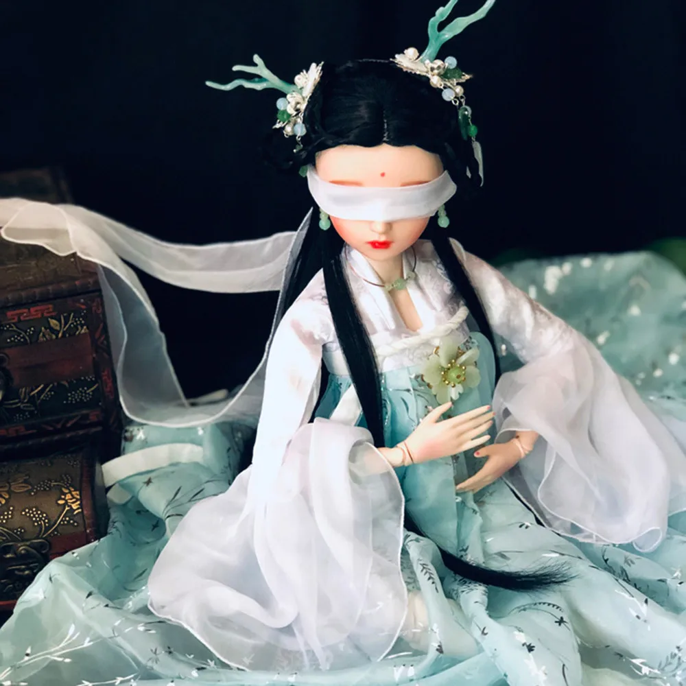 BJD кукла-реборн 1/3 60 см, древние стильные куклы Hanfu, платье, BJD, Детская кукла, Реалистичная красивая кукла, детские игрушки, подарок на день рождения