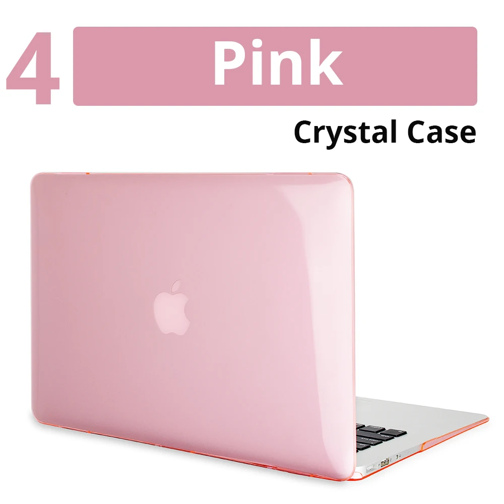 16 inch laptop bag Laptop Case For Apple Macbook  11 12 13 15 16 Inch For M1 Chip Pro 13 A2338 For New Air 13 A2337 A2179 Crystal Protective Cover waterproof laptop case Laptop Bags & Cases