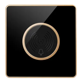 

86 type embedded 110V/220V smart wired hotel doorbell Hotel display was not disturbed with doorbell free shipping Hot