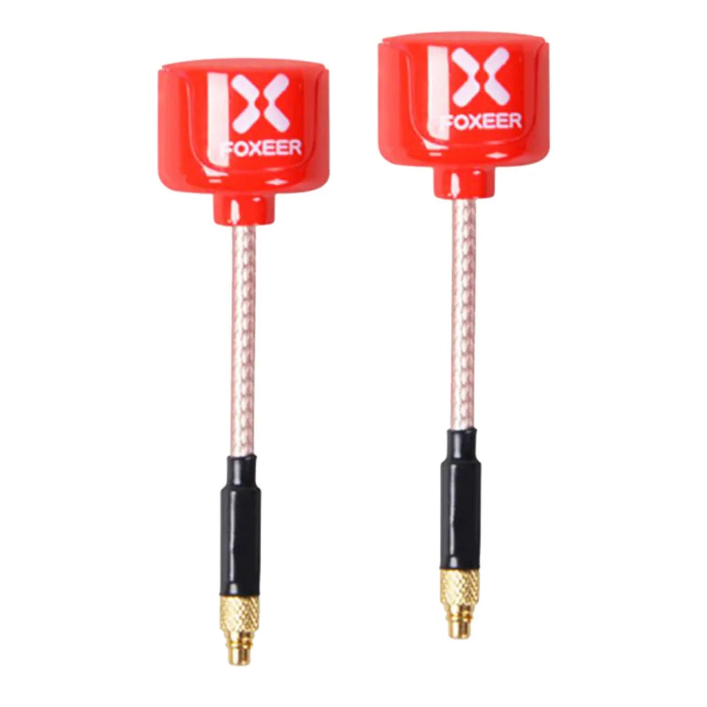 85.5mm 5.8GHz FPV Drone Signal Gain RHCP Antenna, MMCX Plug 98% Efficiency