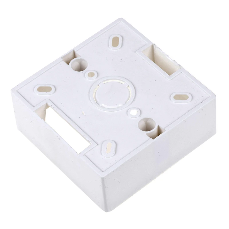 1Pc Waterproof 86 Type Switch Socket Base Outfit Junction ABS Box Wall Switch Socket Box