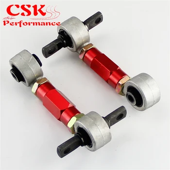 

REAR ADJUSTABLE CAMBER ARMS KIT FOR HONDA CIVIC 92-95 ACURA INTEGRA EK/EG RED