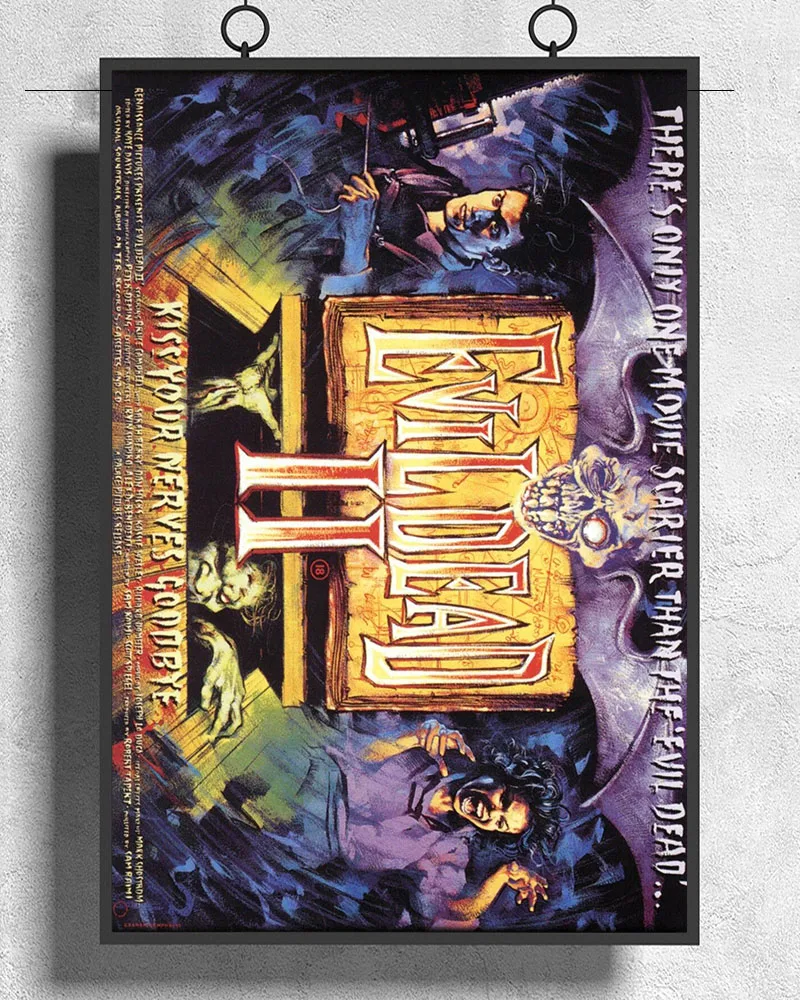 L038 EVIL DEAD II 2 Dead by Dawn Movie Horror (1987)