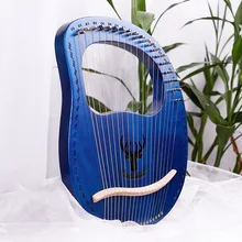 

19 string Leia piano small harp for beginners little lira piano small musical instrument portable and easy to learn