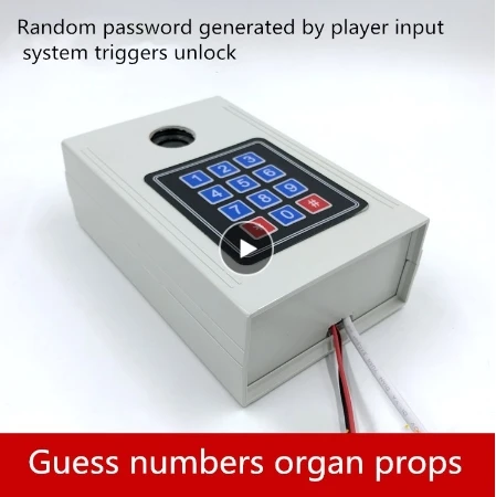 

real life game escape room props Guess the number organ unlock props Finished product props escape room game