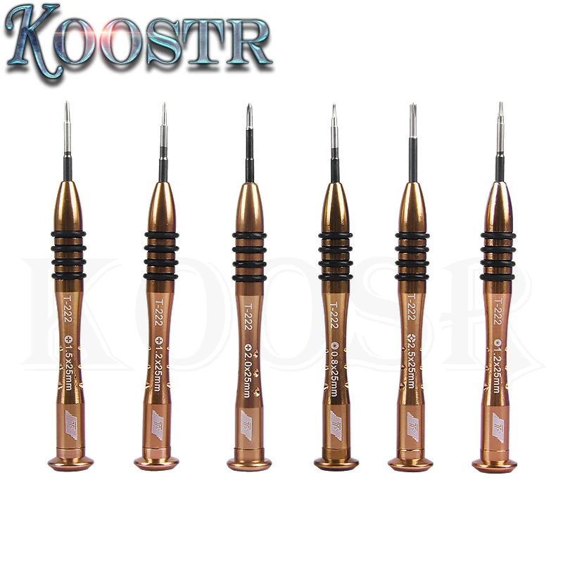 

360 Degree 12cm Rotation Screwdriver 5 Point Star 1.2/0.8/2.0/2.5 *25mm Torx Repair Tools For Phone Laptop