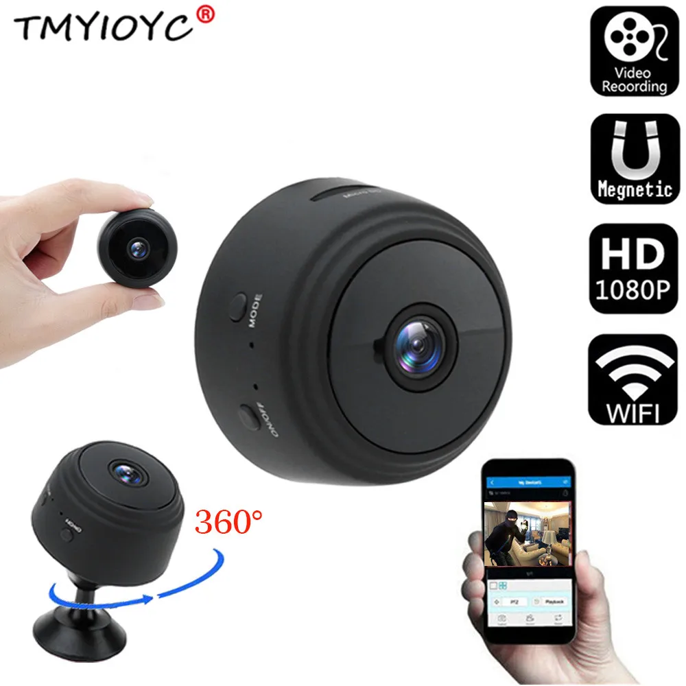 A9 1080P Wifi мини-камера Домашняя безопасность P2P камера WiFi ночное видение беспроводная камера наблюдения удаленный монитор телефон приложение