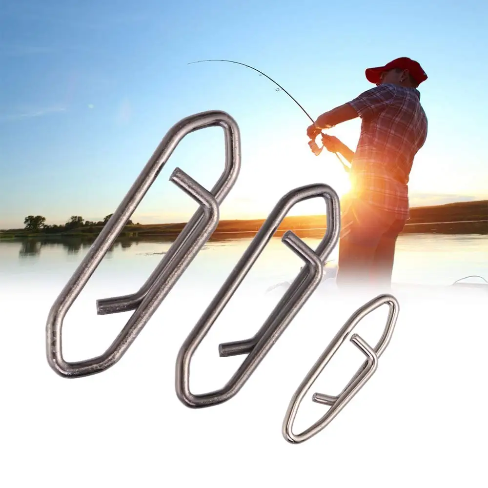 50Pcs/Set Tactical Anglers Power Clips Fast Snap Fishing Terminal Multipacks Hanging Accessories | Спорт и развлечения